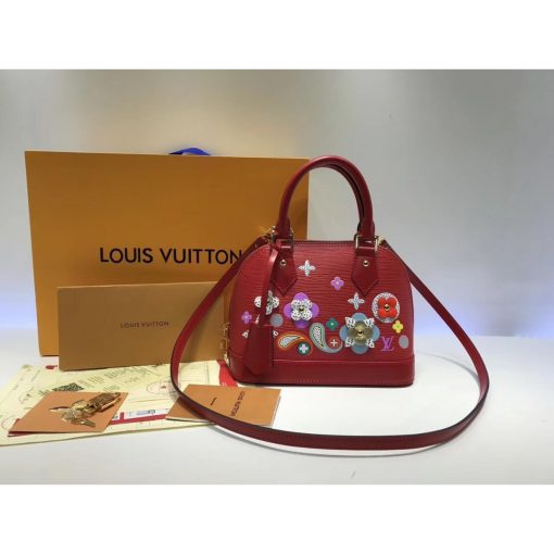 Louis Vuitton Epi Leather Alma BB M54836 Red