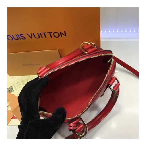 Louis Vuitton Epi Leather Alma BB M54836 Red - Image 8