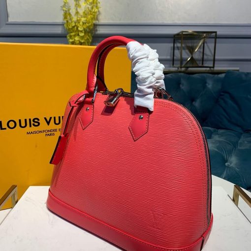 Louis Vuitton Epi Leather Alma PM M40862 Red - Image 2