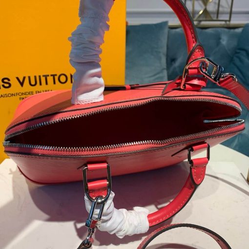 Louis Vuitton Epi Leather Alma PM M40862 Red - Image 9
