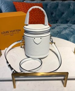 Louis Vuitton Epi Leather Cannes M52226 White