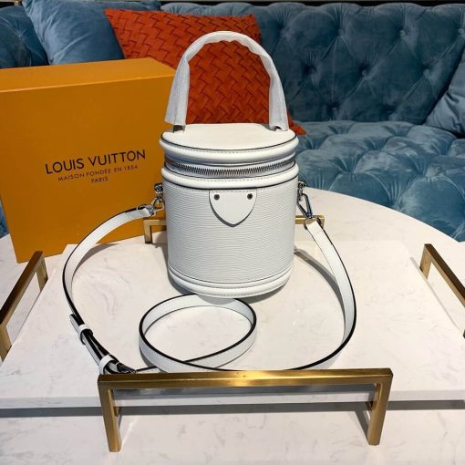 Louis Vuitton Epi Leather Cannes M52226 White