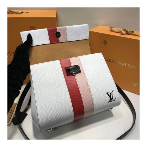 Louis Vuitton Epi Leather Cluny BB M51964 White - Image 6