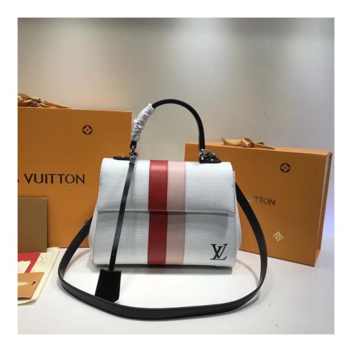 Louis Vuitton Epi Leather Cluny BB M51964 White
