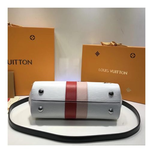 Louis Vuitton Epi Leather Cluny BB M51964 White - Image 9