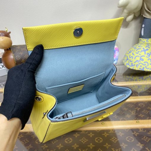 Louis Vuitton Epi Leather Cluny Mini M22616 Jaune Plume - Image 13