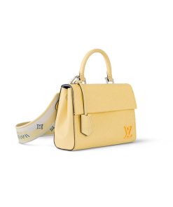 Louis Vuitton Epi Leather Cluny Mini M22616 Jaune Plume