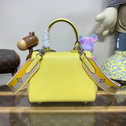 Louis Vuitton Epi Leather Cluny Mini M22616 Jaune Plume - Image 6
