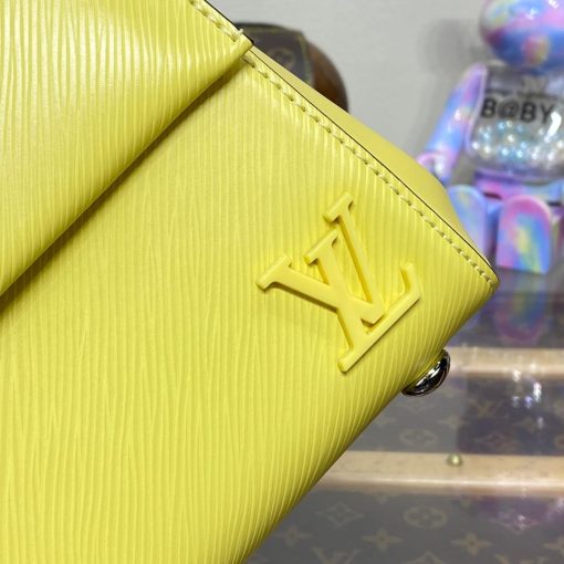 Louis Vuitton Epi Leather Cluny Mini M22616 Jaune Plume - Image 9
