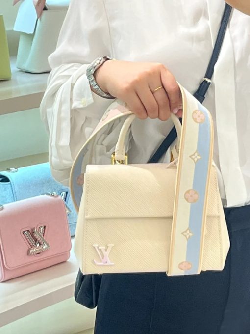 Louis Vuitton Epi Leather Cluny Mini M22946 Quartz White - Image 3
