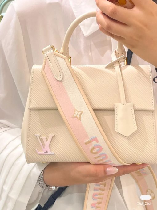 Louis Vuitton Epi Leather Cluny Mini M22946 Quartz White - Image 4