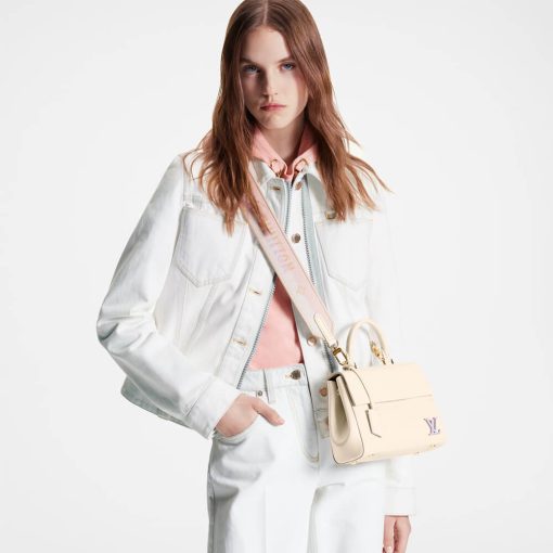 Louis Vuitton Epi Leather Cluny Mini M22946 Quartz White - Image 6
