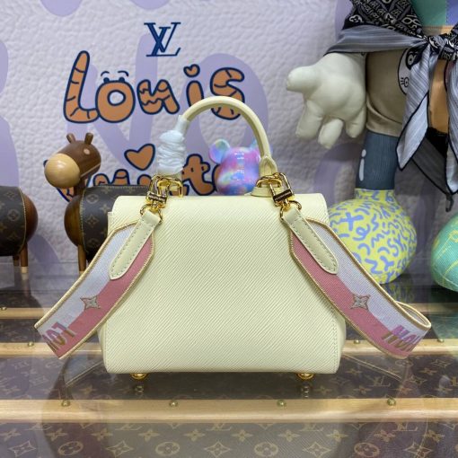 Louis Vuitton Epi Leather Cluny Mini M22946 Quartz White - Image 7