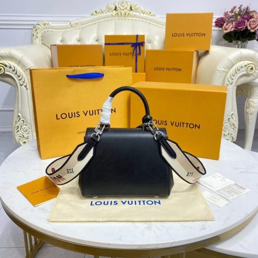 Louis Vuitton Epi Leather Cluny Mini M58931 Black - Image 3