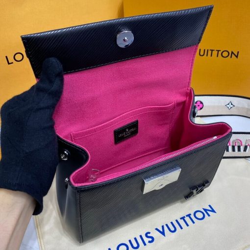 Louis Vuitton Epi Leather Cluny Mini M58931 Black - Image 10