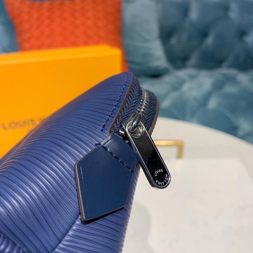 Louis Vuitton Epi Leather Cosmetic Pouch M60024 Blue - Image 7