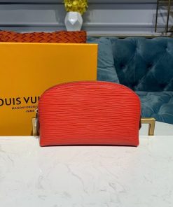 Louis Vuitton Epi Leather Cosmetic Pouch M60024 Red