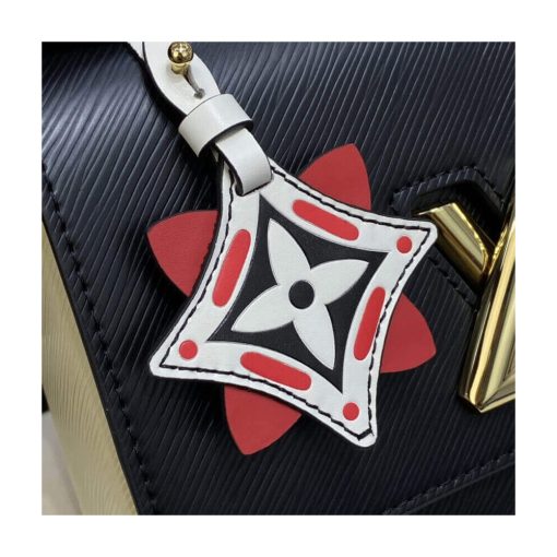 Louis Vuitton Epi Leather Crafty Twist MM M56780 Black - Image 13