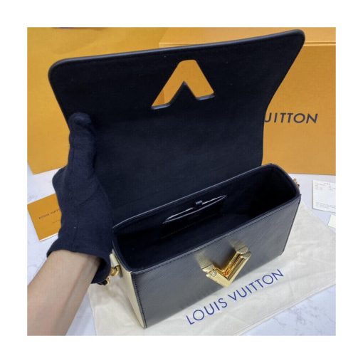 Louis Vuitton Epi Leather Crafty Twist MM M56780 Black - Image 17