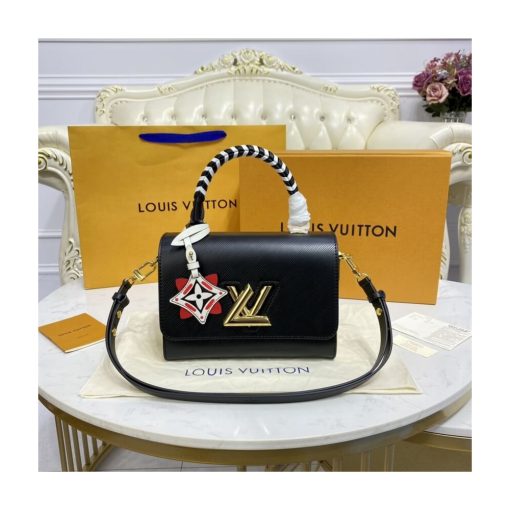 Louis Vuitton Epi Leather Crafty Twist MM M56780 Black - Image 4