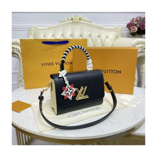 Louis Vuitton Epi Leather Crafty Twist MM M56780 Black - Image 5