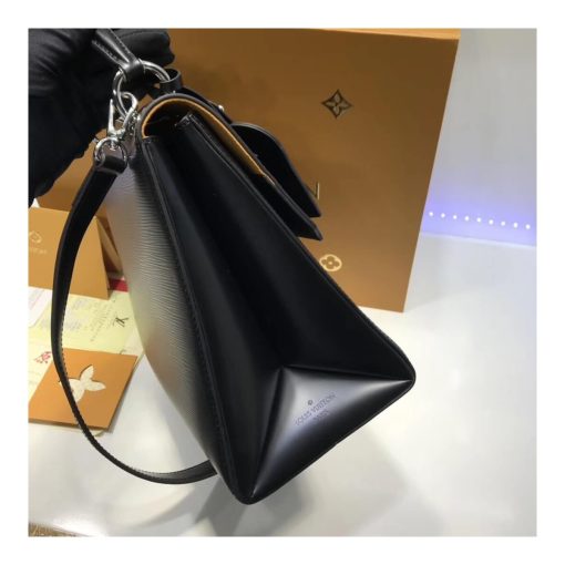 Louis Vuitton Epi Leather Grenelle MM M53690 Black - Image 7