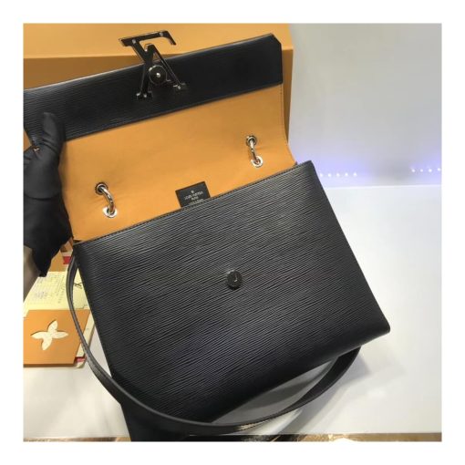 Louis Vuitton Epi Leather Grenelle MM M53690 Black - Image 9