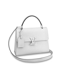 Louis Vuitton Epi Leather Grenelle MM M53690 White
