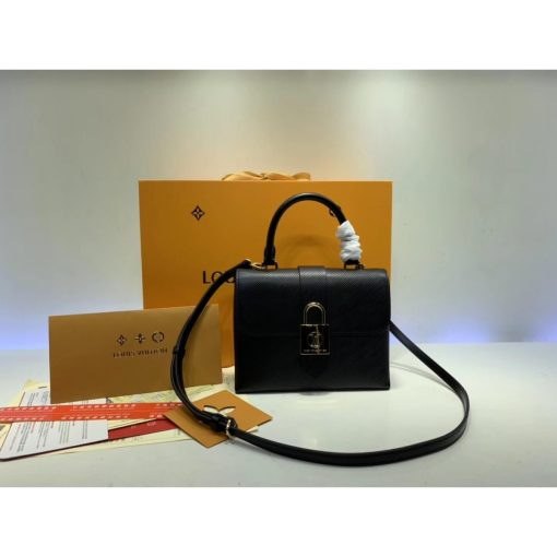 Louis Vuitton Epi Leather Locky BB Bag M52879 Black - Image 2
