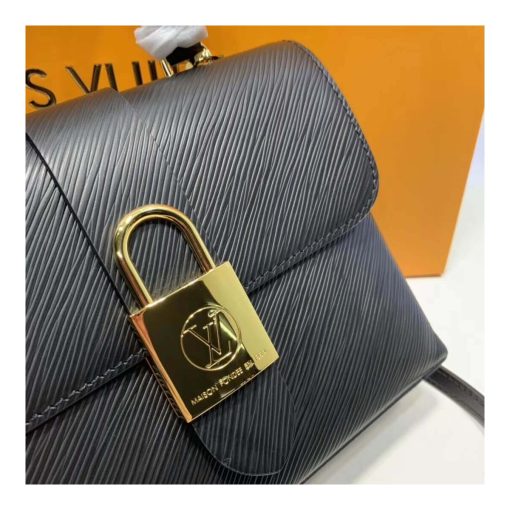 Louis Vuitton Epi Leather Locky BB Bag M52879 Black - Image 4