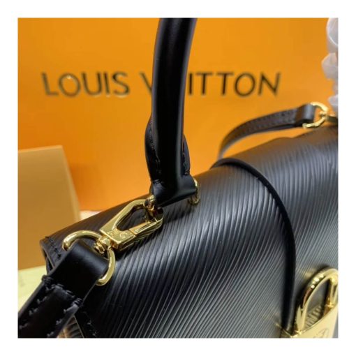 Louis Vuitton Epi Leather Locky BB Bag M52879 Black - Image 6