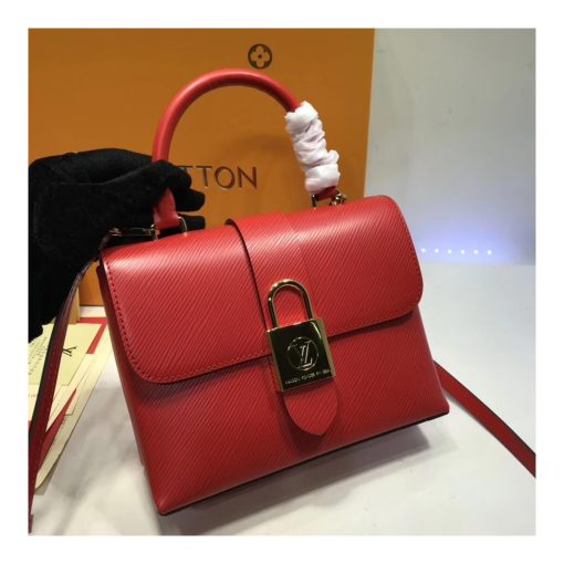 Louis Vuitton Epi Leather Locky BB Bag M52879 Red - Image 4