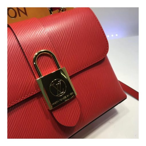 Louis Vuitton Epi Leather Locky BB Bag M52879 Red - Image 5