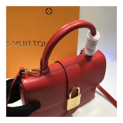 Louis Vuitton Epi Leather Locky BB Bag M52879 Red - Image 6