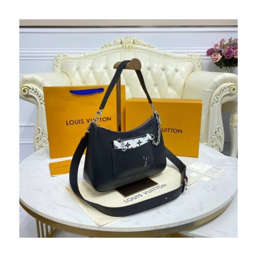 Louis Vuitton Epi Leather Marelle M80794 M80688 M80689 Black - Image 5