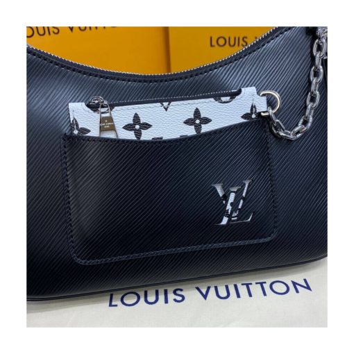 Louis Vuitton Epi Leather Marelle M80794 M80688 M80689 Black - Image 9