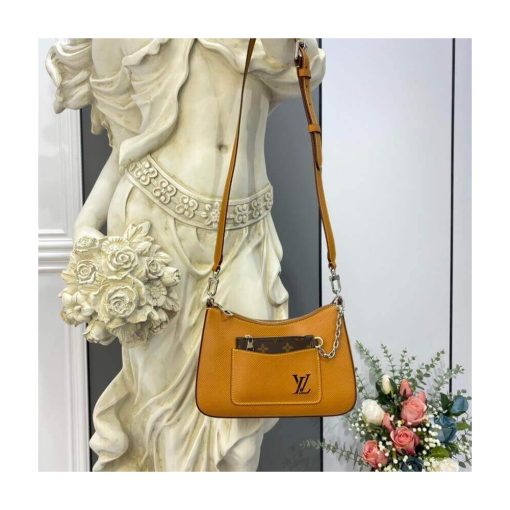 Louis Vuitton Epi Leather Marelle M80794 M80688 M80689 Caramel - Image 2
