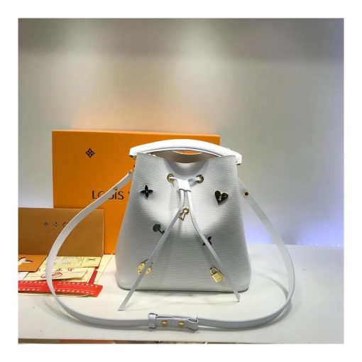 Louis Vuitton Epi Leather NeoNoe M53237 M53238 White - Image 2