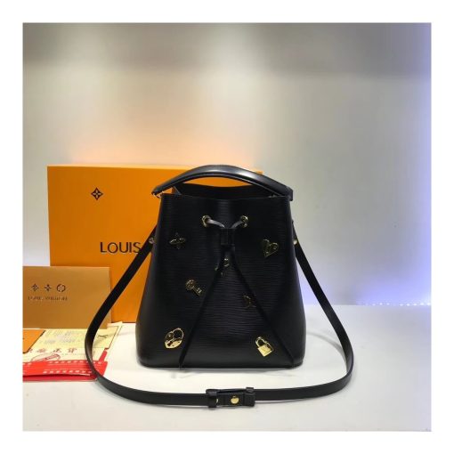 Louis Vuitton Epi Leather NeoNoe M53237 M53238 Black - Image 2
