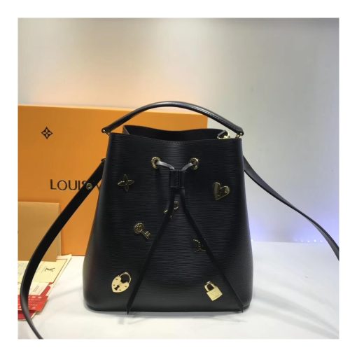 Louis Vuitton Epi Leather NeoNoe M53237 M53238 Black - Image 3