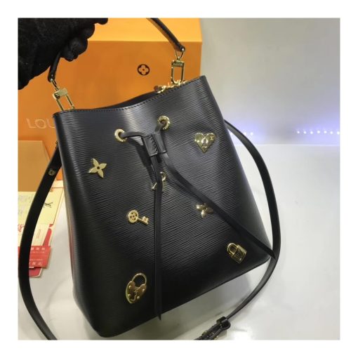 Louis Vuitton Epi Leather NeoNoe M53237 M53238 Black - Image 4