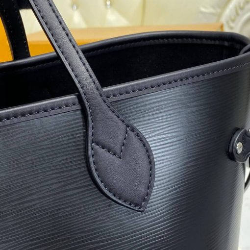 Louis Vuitton Epi Leather Neverfull MM M40392 Black - Image 11