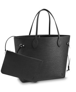 Louis Vuitton Epi Leather Neverfull MM M40392 Black