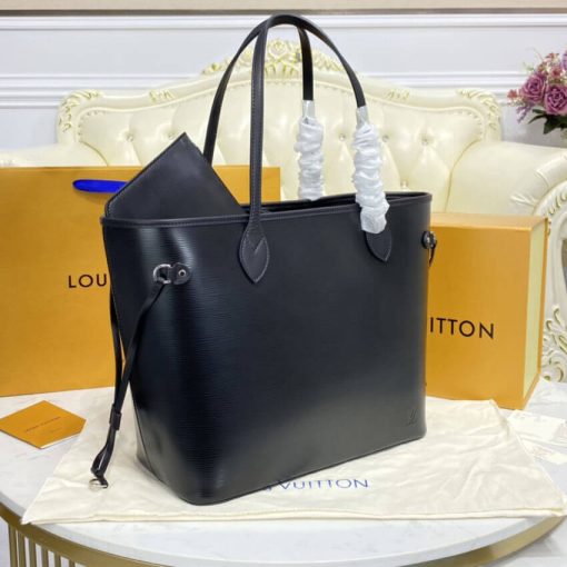 Louis Vuitton Epi Leather Neverfull MM M40392 Black - Image 5