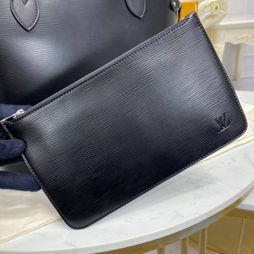 Louis Vuitton Epi Leather Neverfull MM M40392 Black - Image 8