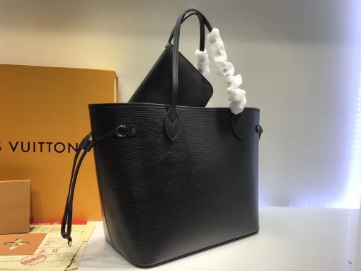 Louis Vuitton Epi Leather Neverfull MM M41159 M40885 Black - Image 2