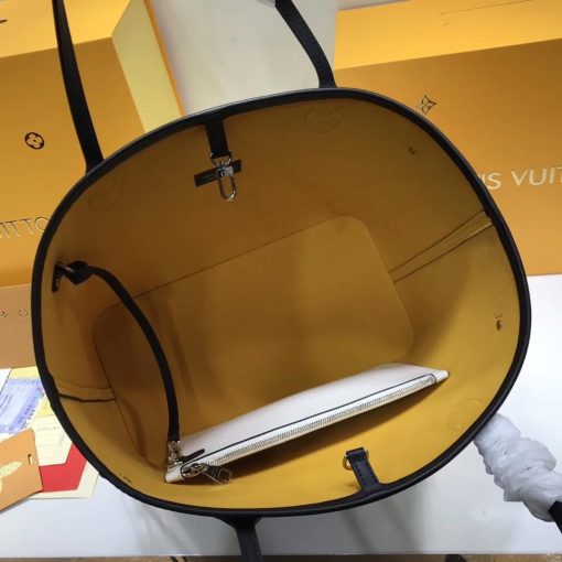 Louis Vuitton Epi Leather Neverfull MM M41159 M40885 White - Image 8