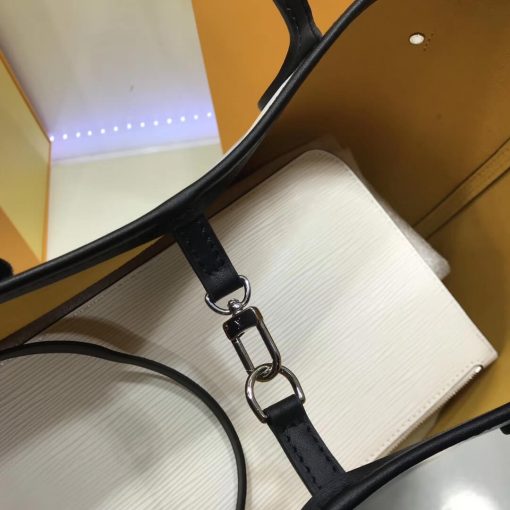 Louis Vuitton Epi Leather Neverfull MM M41159 M40885 White - Image 10