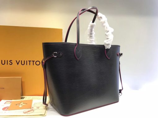 Louis Vuitton Epi Leather Neverfull MM M54270 Black - Image 2