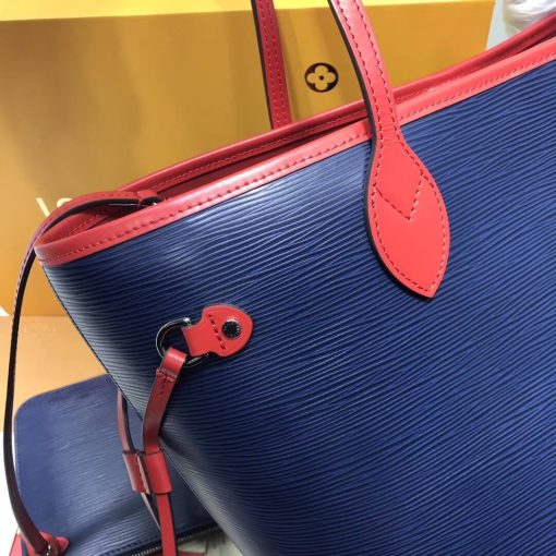 Louis Vuitton Epi Leather Neverfull MM M54270 Blue - Image 4